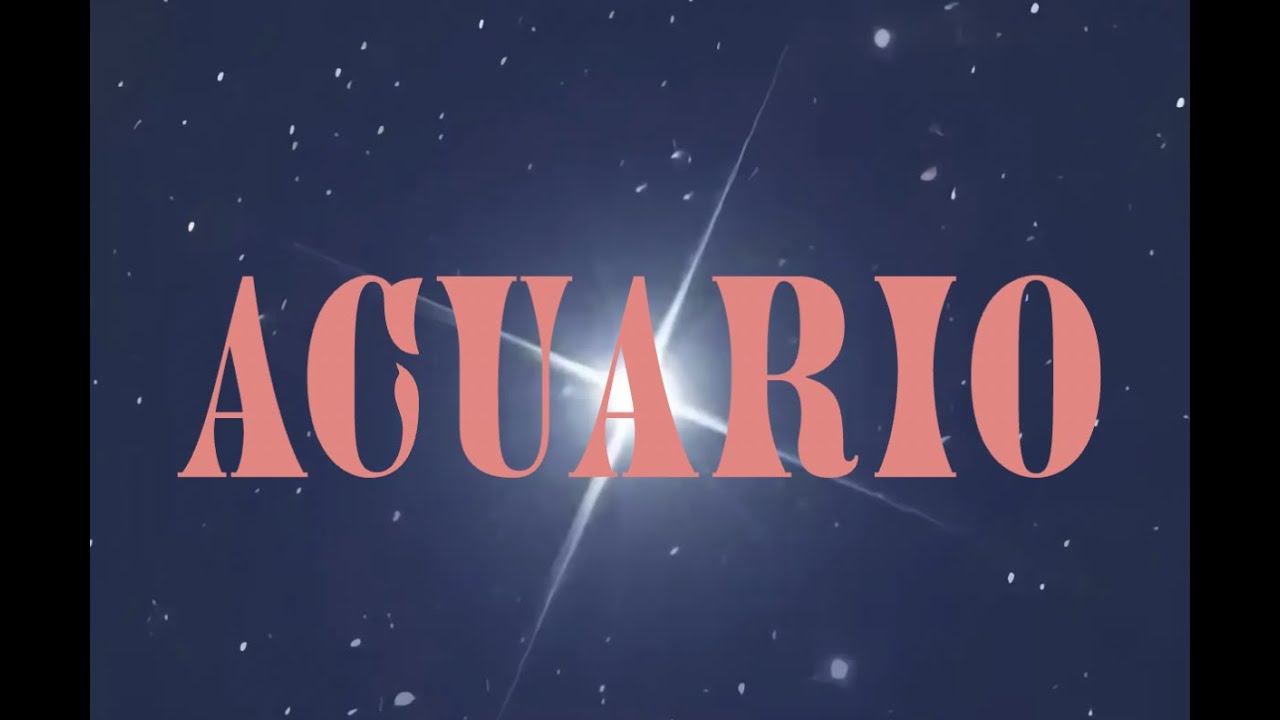 ACUARIOS ya debes de sanar una vez y por todas.