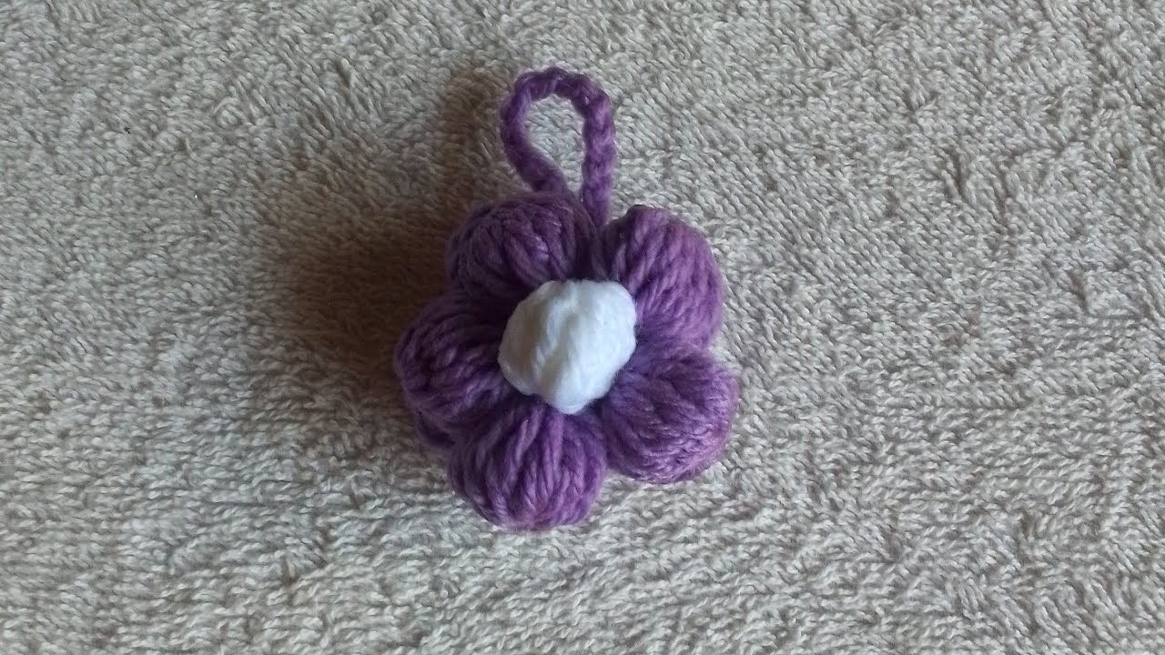 Crochet Flower Tutorial ✨💜 For Beginners