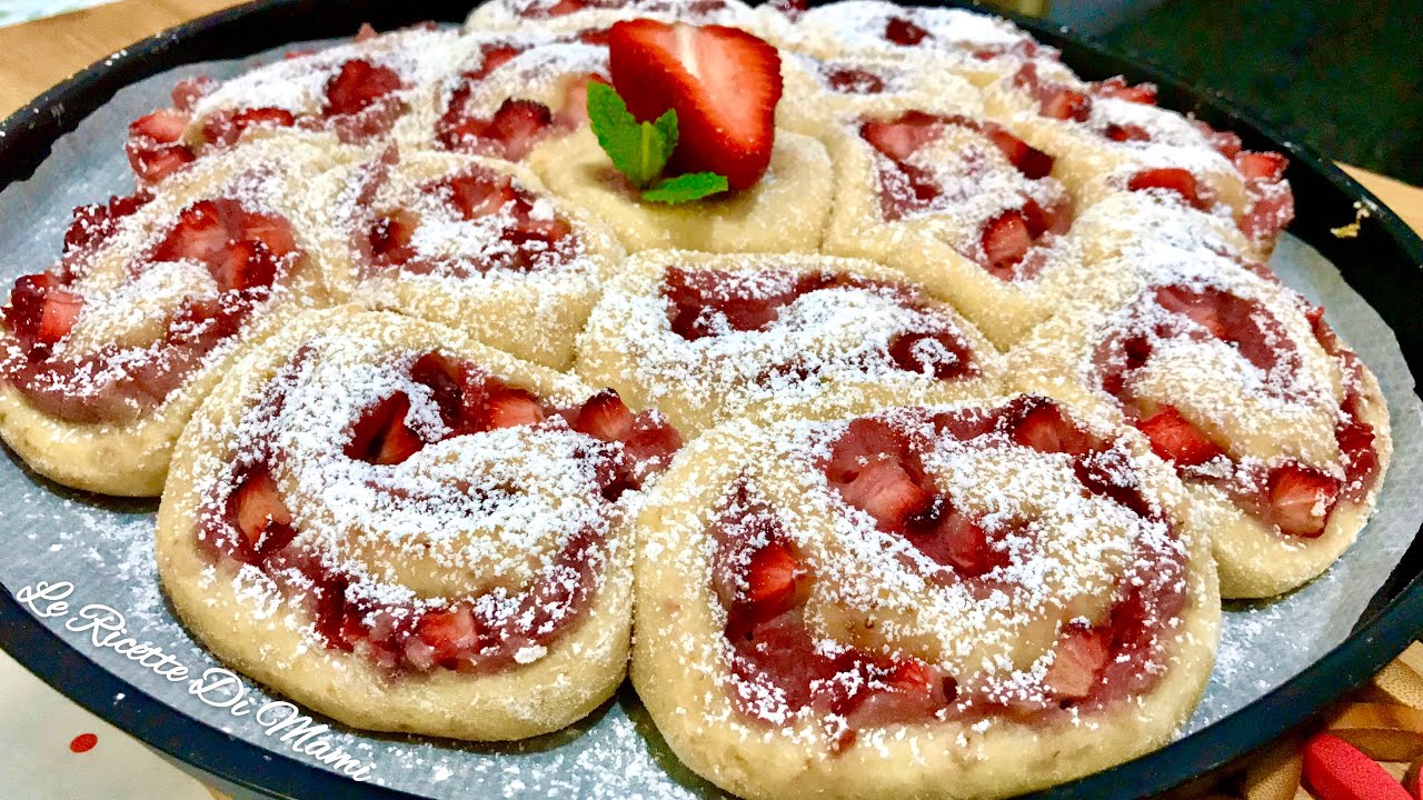 TORTA DI ROSE Soffice Senza Lievitazione e Senza Burro con FROLLA ALLO YOGURT E CREMA ALLE FRAGOLE 🍓