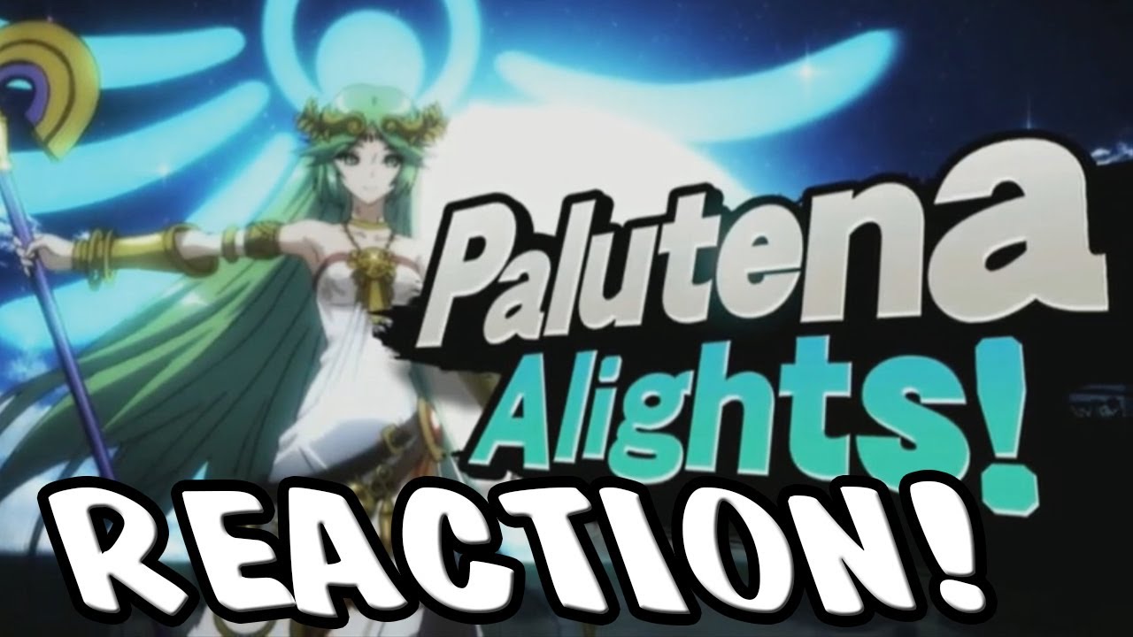 Palutena in Smash Bros. for 3DS and Wii U Reaction!