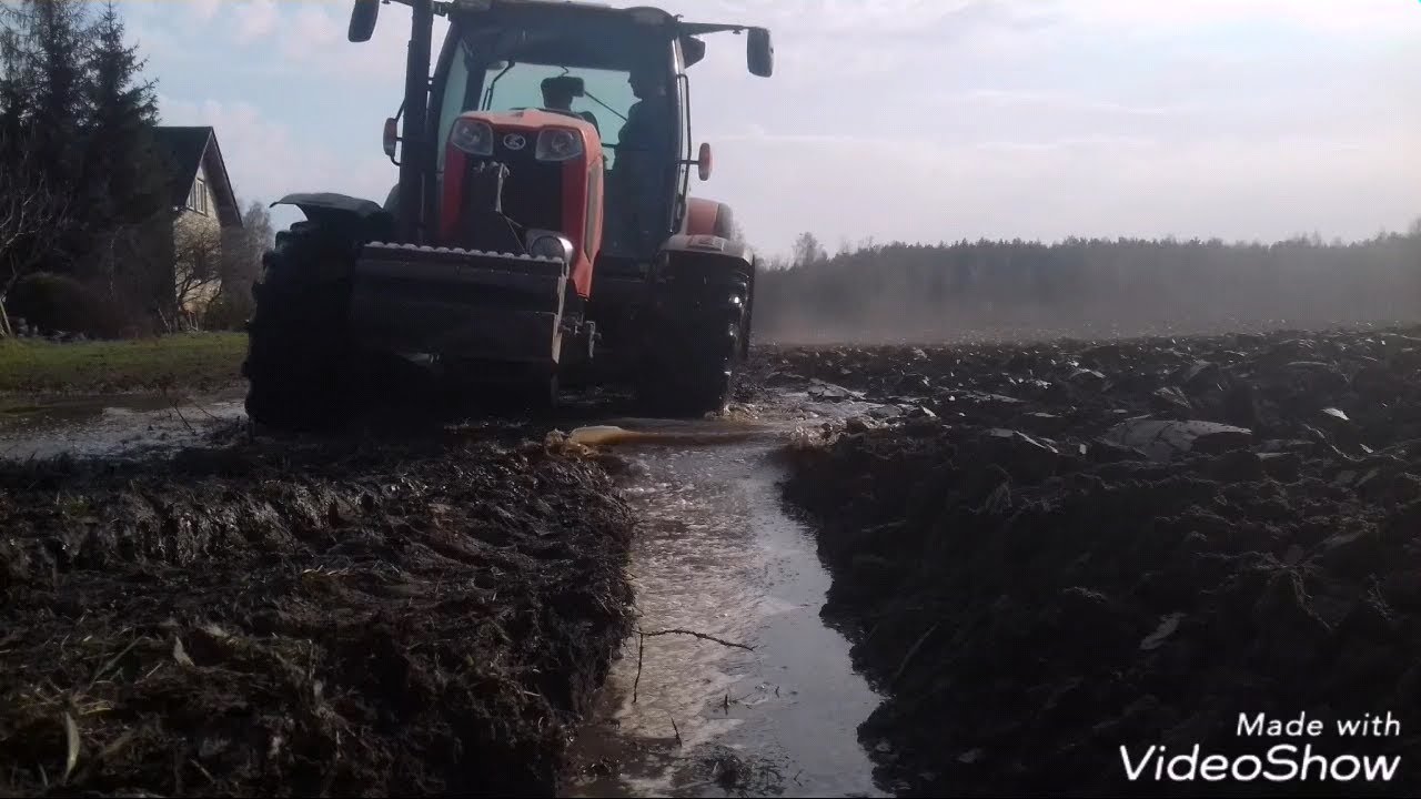 Mega mokra orka 2018 ( Kubota M135GX II & Unia Ibis ) ☆ HD