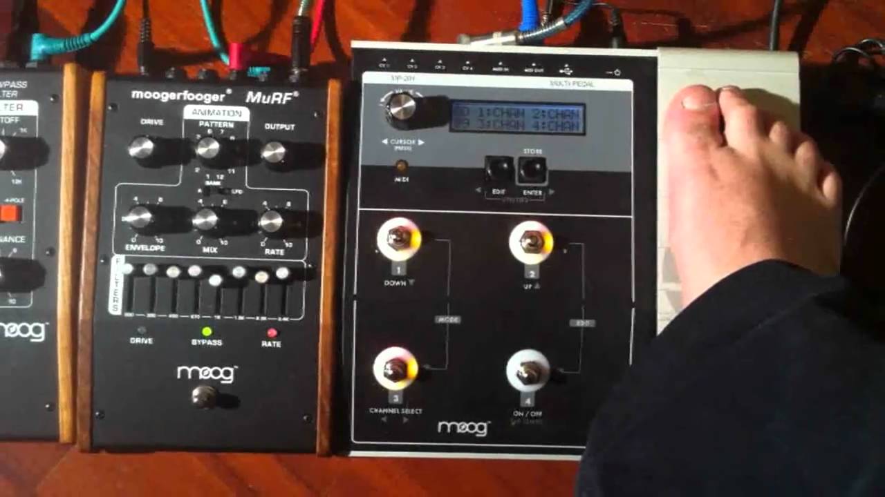 Mogerfooger MP-201 Multi Pedal - MIDI and CV controller