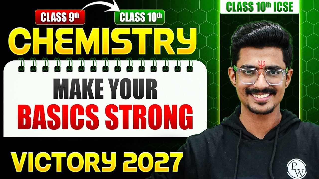 ICSE Class 10 Chemistry Complete Chapter in One Class🔥| Start Your Year Like A Topper 2026-27
