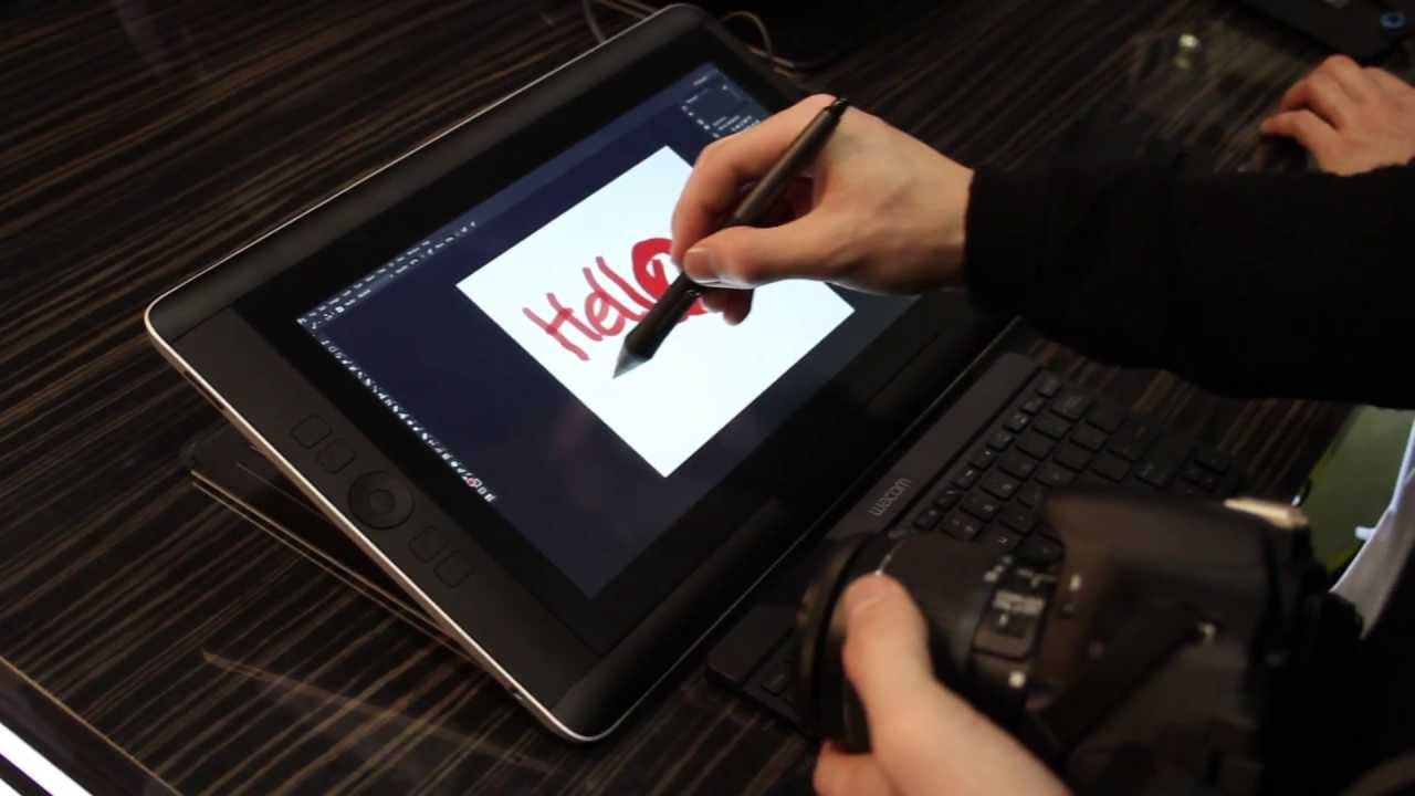 Wacom Cintiq Companion Demo - The Digital Show 2013