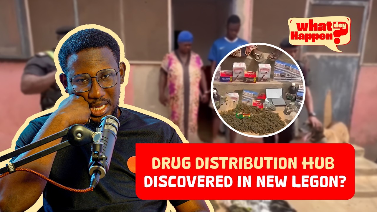 Ghana Police Uncovers Massive Drug Distribution Hub At New Legon | What Dey Happen
