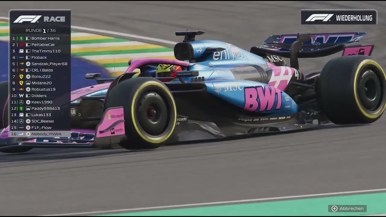 SDC F1 / Einfach zum vergessen / GP von Sao Paulo / Rennhighlights