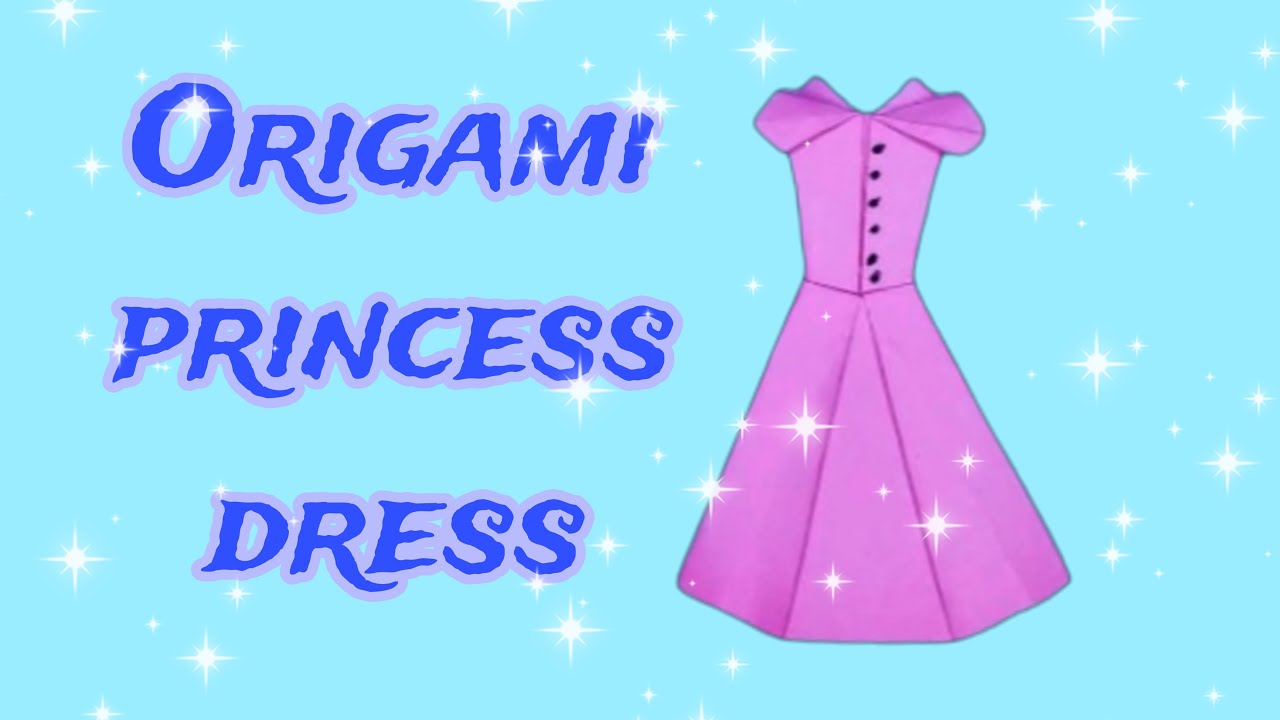 Origami: How to make wedding dress origami like professionals in less than 5 minutes
