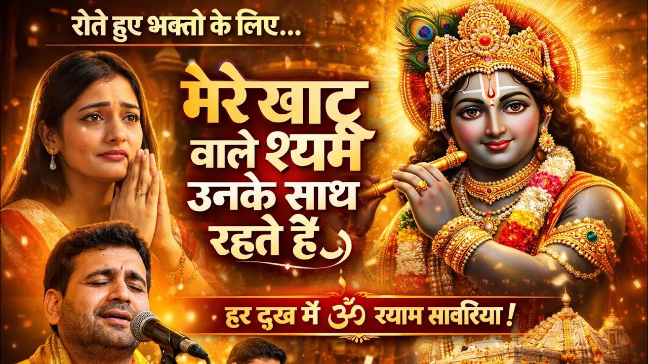 रोते हुए भक्तों के लिए… खाटू वाले श्याम साथ रहते हैं 🙏
