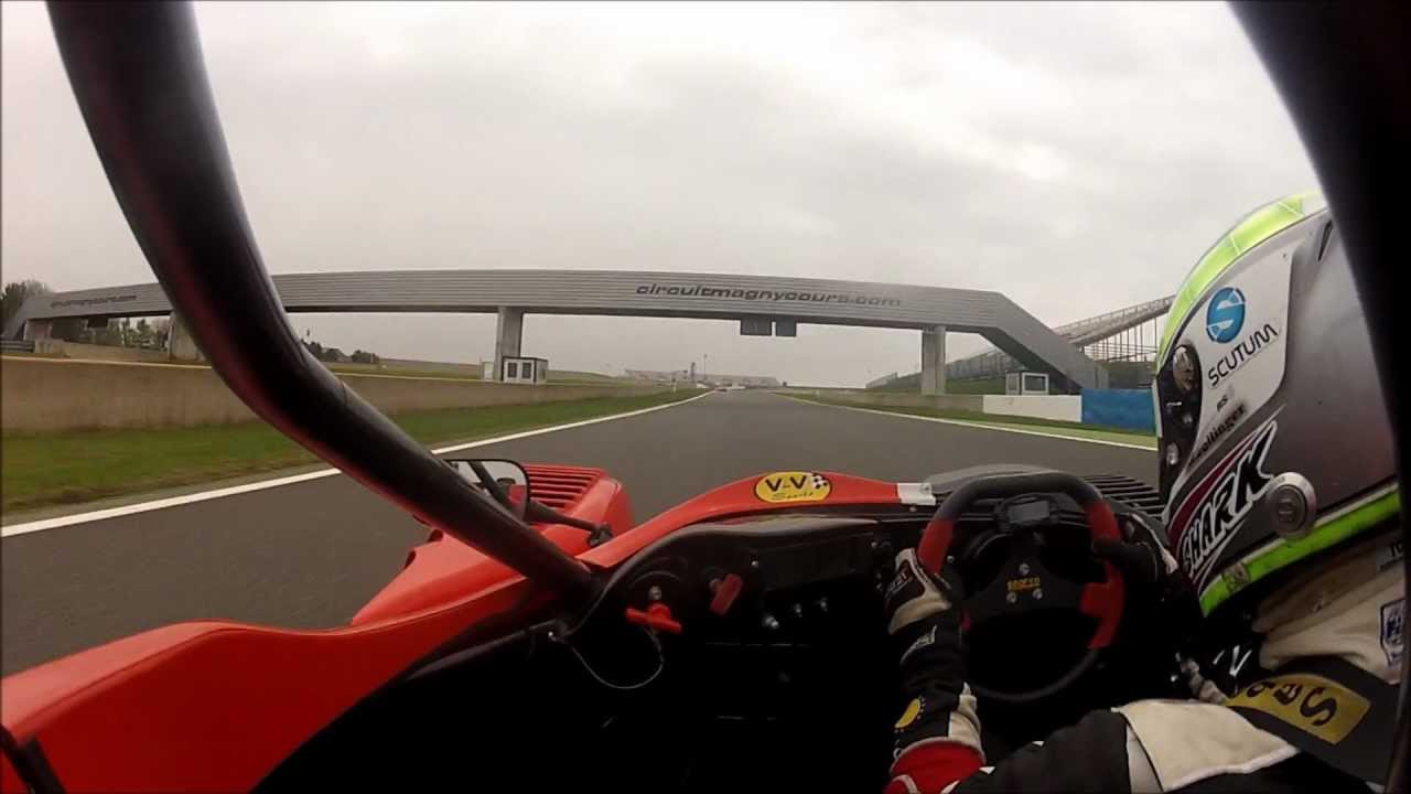 David Zollinger monte &agrave; bord de la Funyo 5 &agrave; Magny Cours