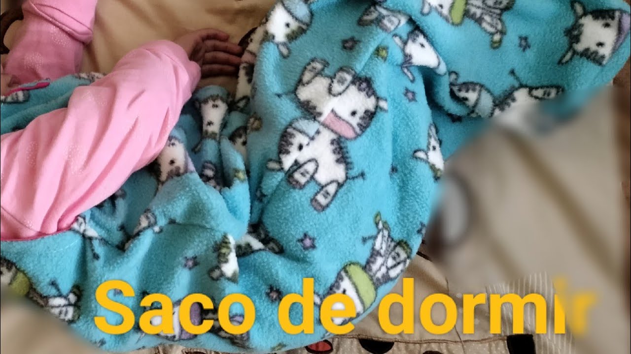 COMO HACER UN SACO DE DORMIR PARA BEBE
