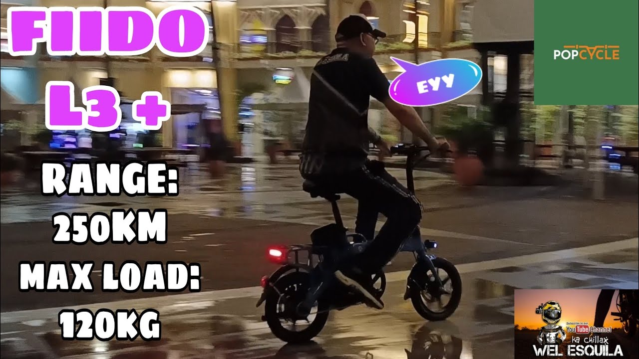 FIIDO L3 + | BASIC SPECS & FEATURES | POPCYCLE