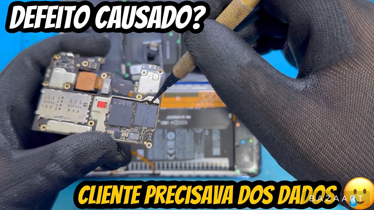 Xiaomi Poco X3 Pro totalmente apagado | Memória e processador danificado