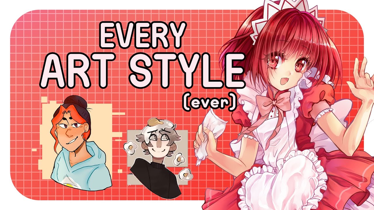 Every Art Style Ever RESPONSE [Rant / Speedpaint]