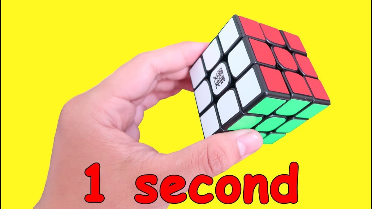 Как решить куб Rubik за 1 секунду