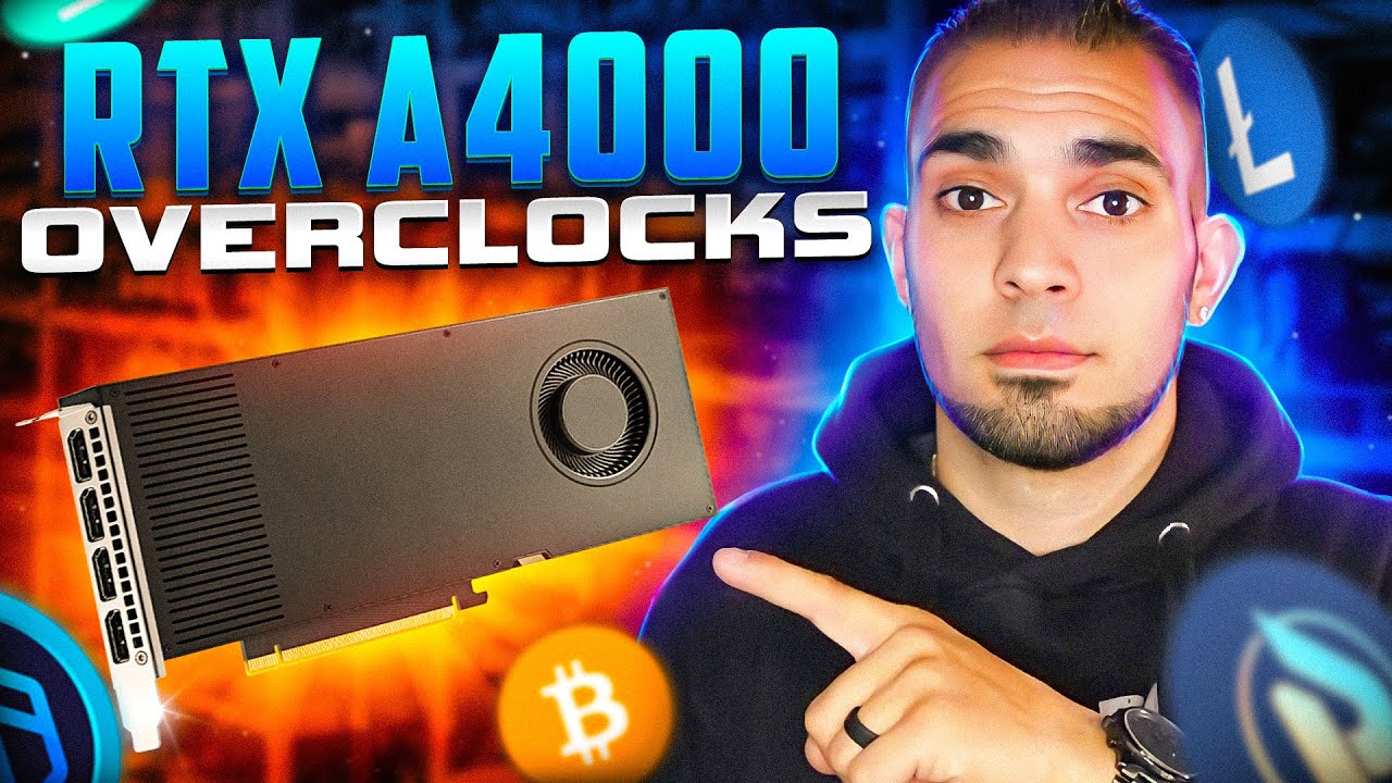 RTX A4000 Hashrates & Overclocks | 8+ Cryptocurrencies in Under 5 Minutes!