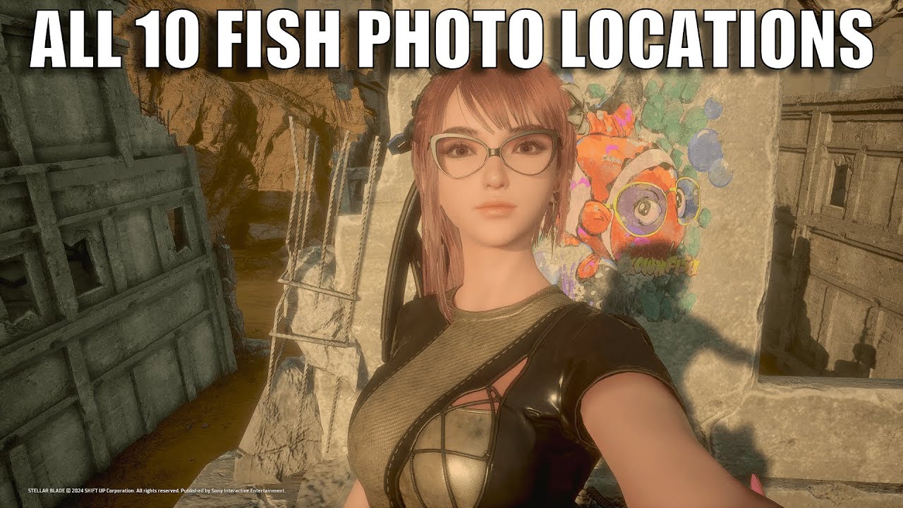 Stellar Blade Pisces Guide (All hidden fish photo locations)