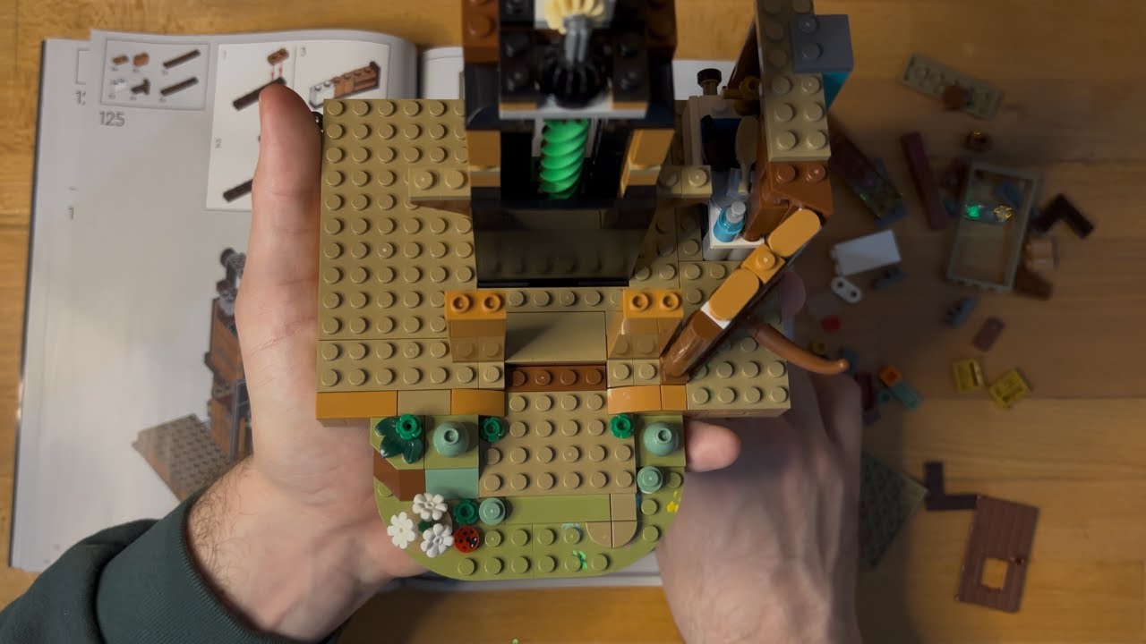 LEGO The Burrow | Living Room | Cozy Build | Unedited