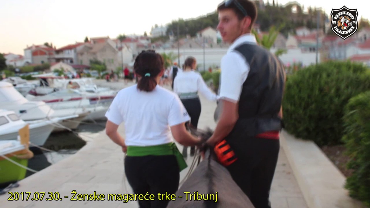 2017.07.30. - Ženske magareće trke - Tribunj - Video