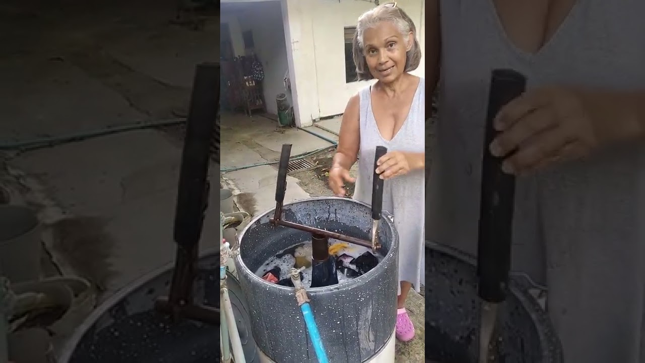 No votes tu vieja lavadora conviertala en ecológica sin gastar electricidad ☺️🇻🇪