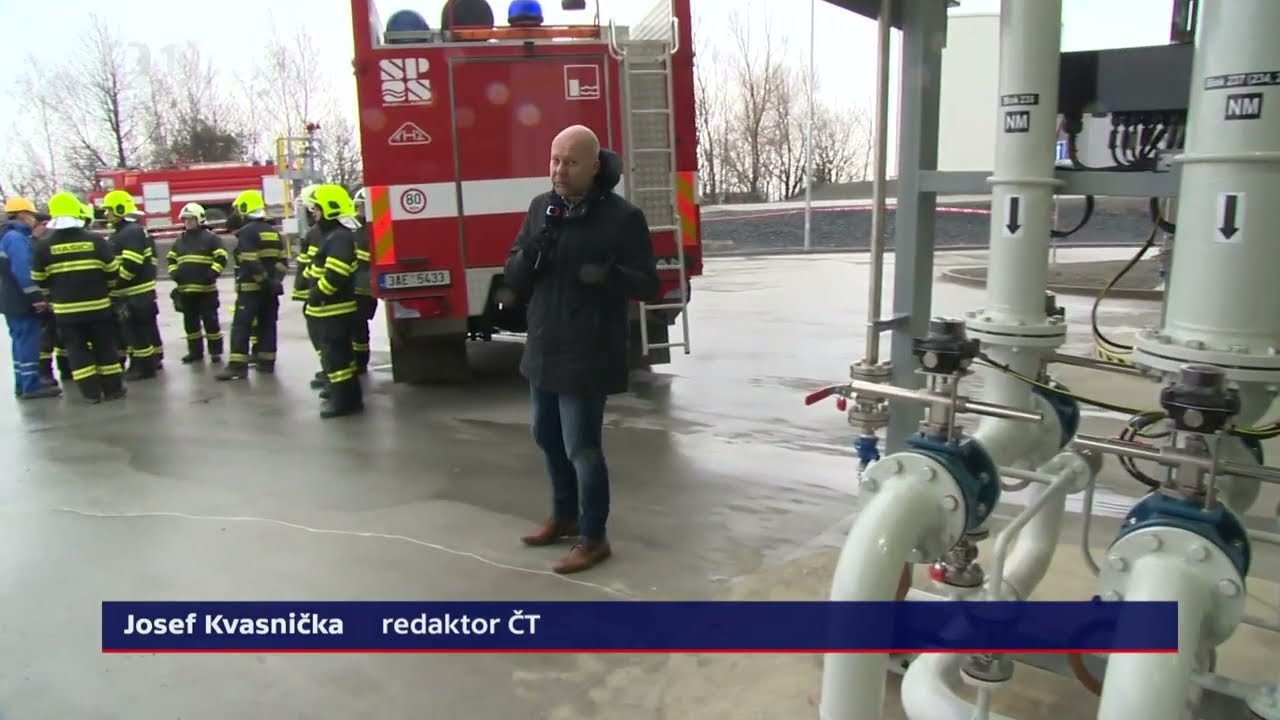 Nejmodernější terminál pro výdej paliv do autocisteren v Loukově