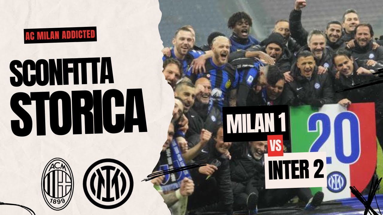 ABBIAMO TOCCATO IL FONDO (FORSE) | LIVE REACTION MILAN 1-2 INTER | Serie A | AC Milan Addicted 🔴⚫️