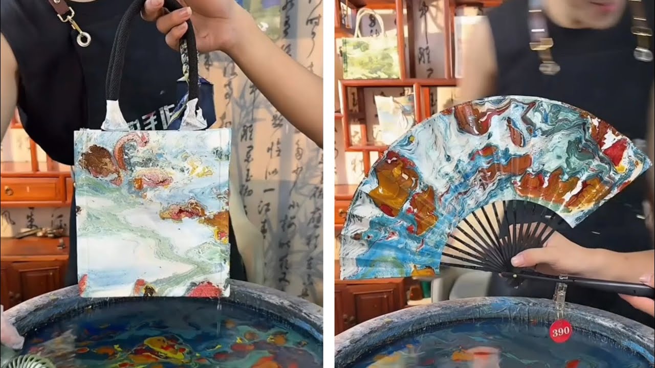 Ancient printing techniques and modern trendy accessories