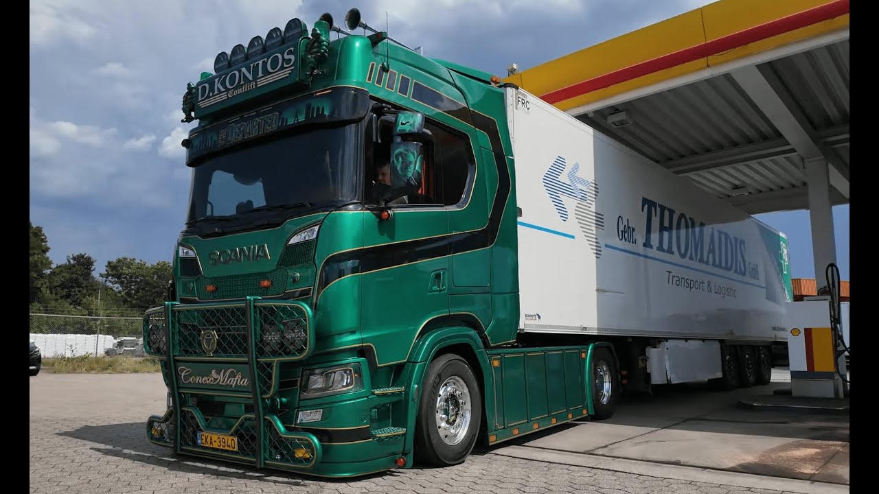D Kontos de Parted | Light horn and more | scania S650 Rolling shots |