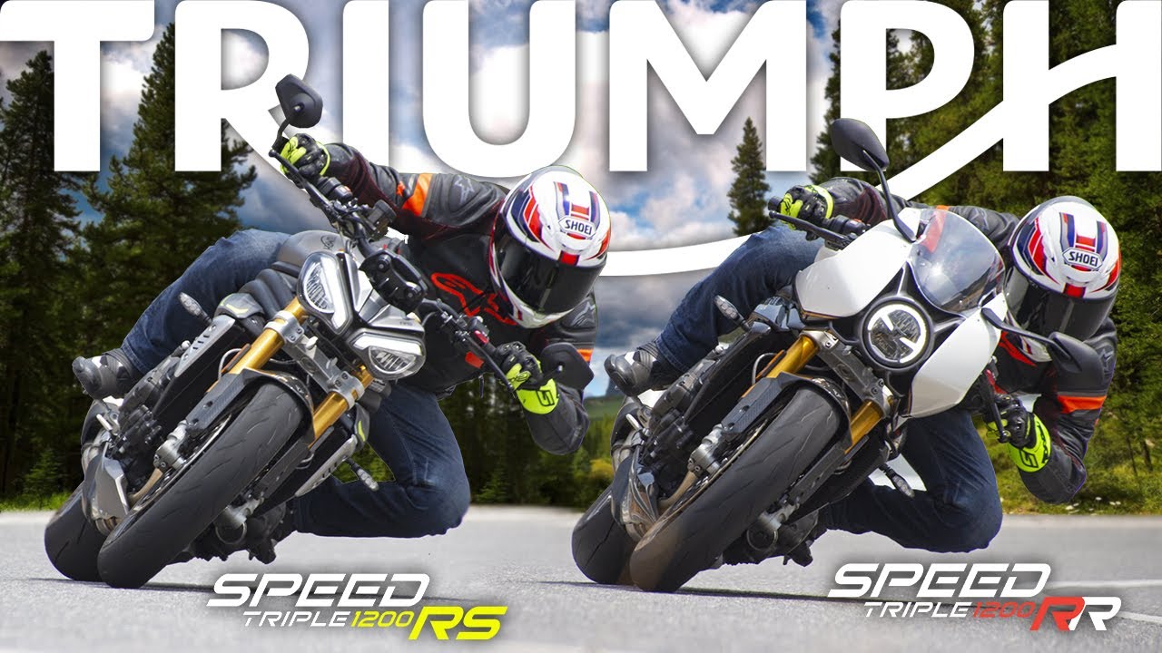 Comparativa Triumph Speed Triple RS vs RR