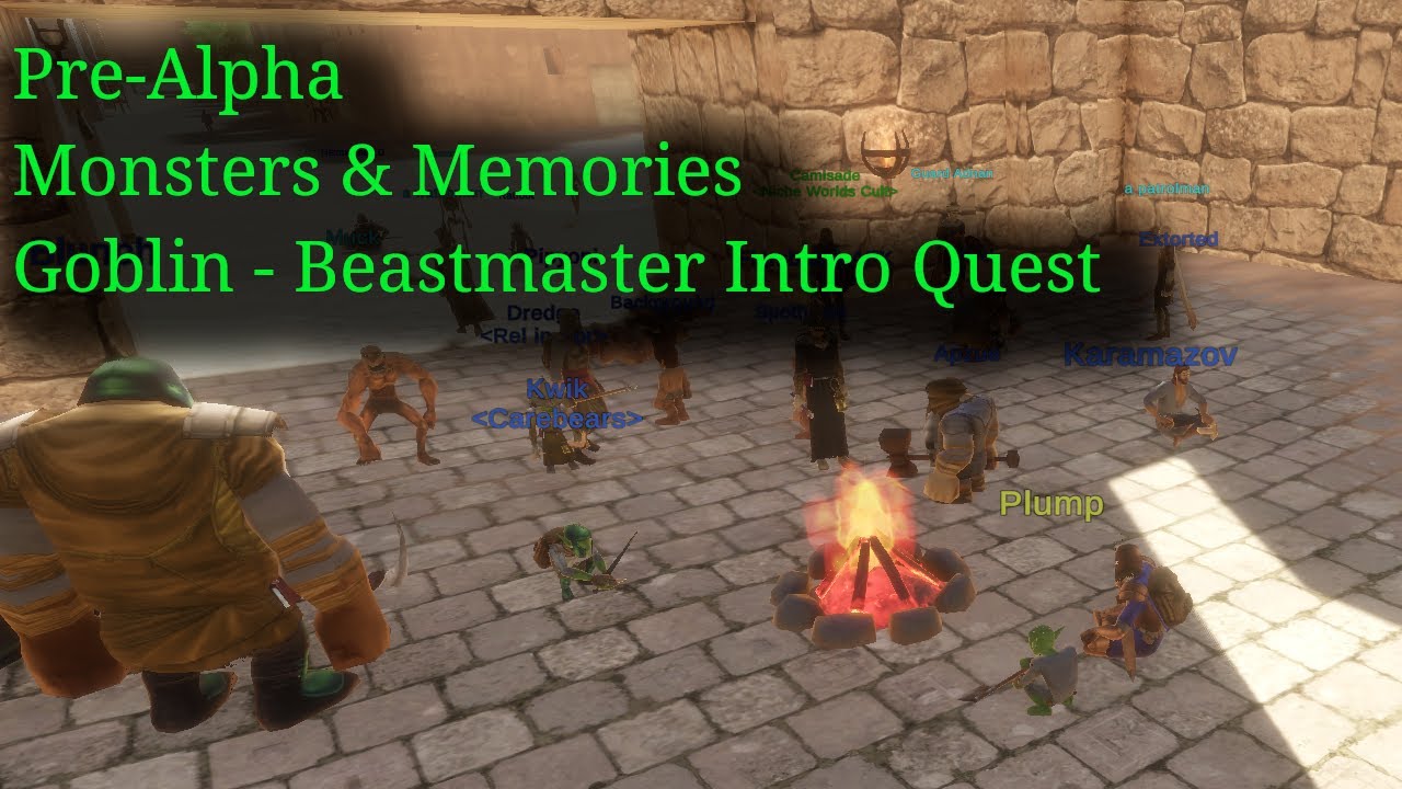 One hour with Monsters & Memories (Goblin - Beastmaster)