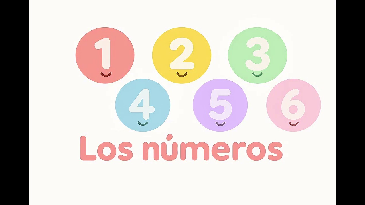 Los números – Canción para bebés y niños | Pau y Fen