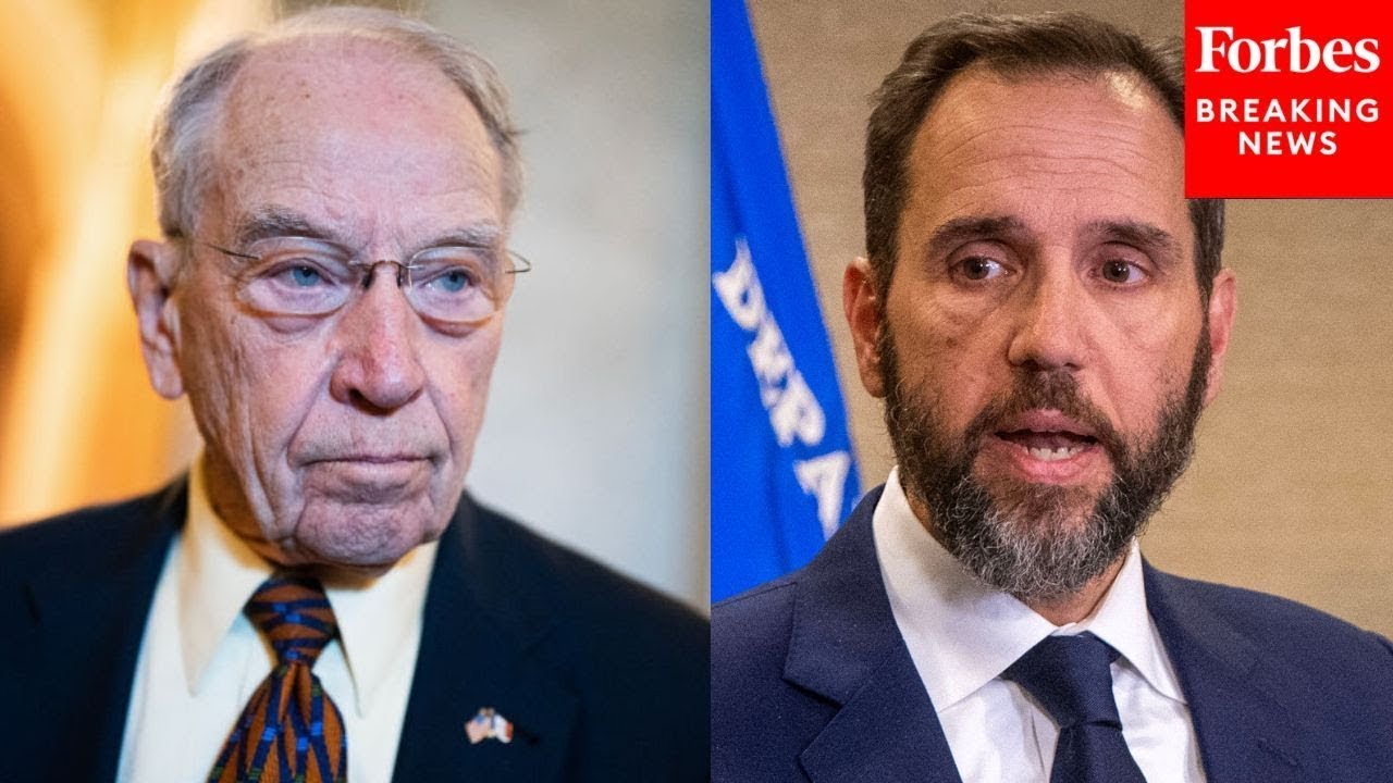 'He Didn't Just Target Pres. Trump': Grassley Makes His Case Against Jack Smith Over Arctic Frost