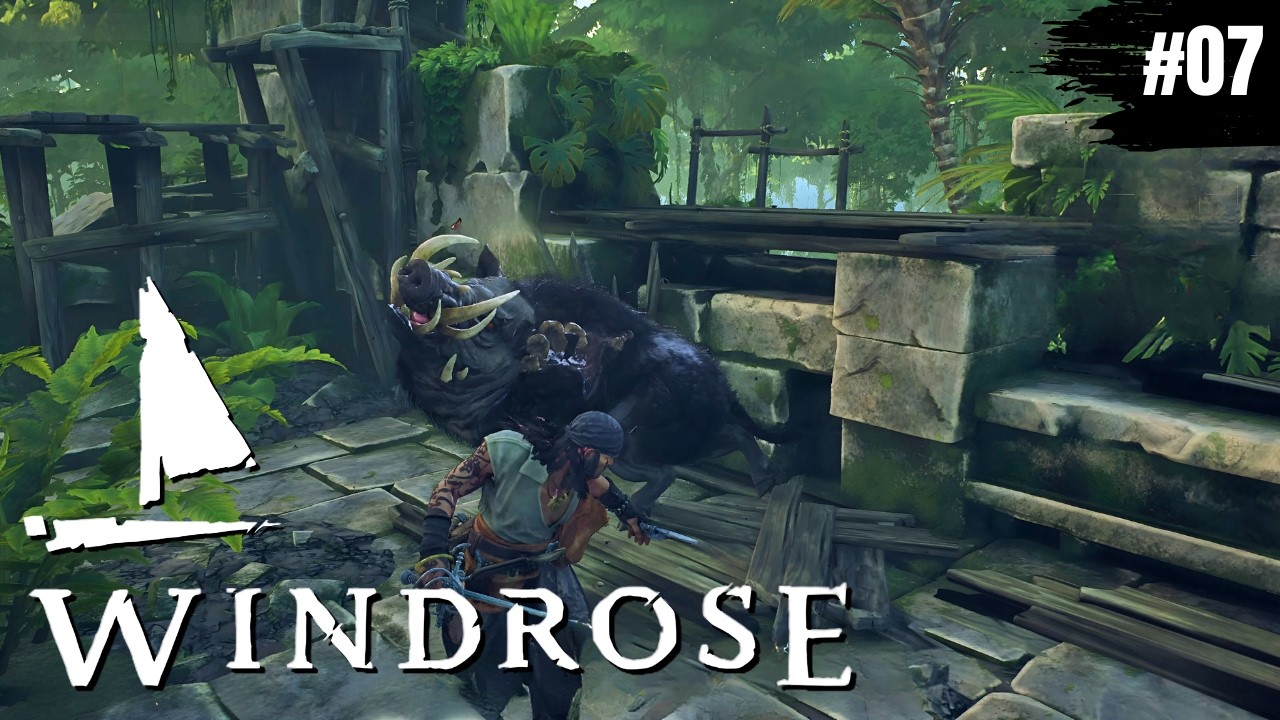 WINDROSE 🏝️ 07: Harter Kampf mit den Wildschweinen | Angezockt! | Gameplay Deutsch