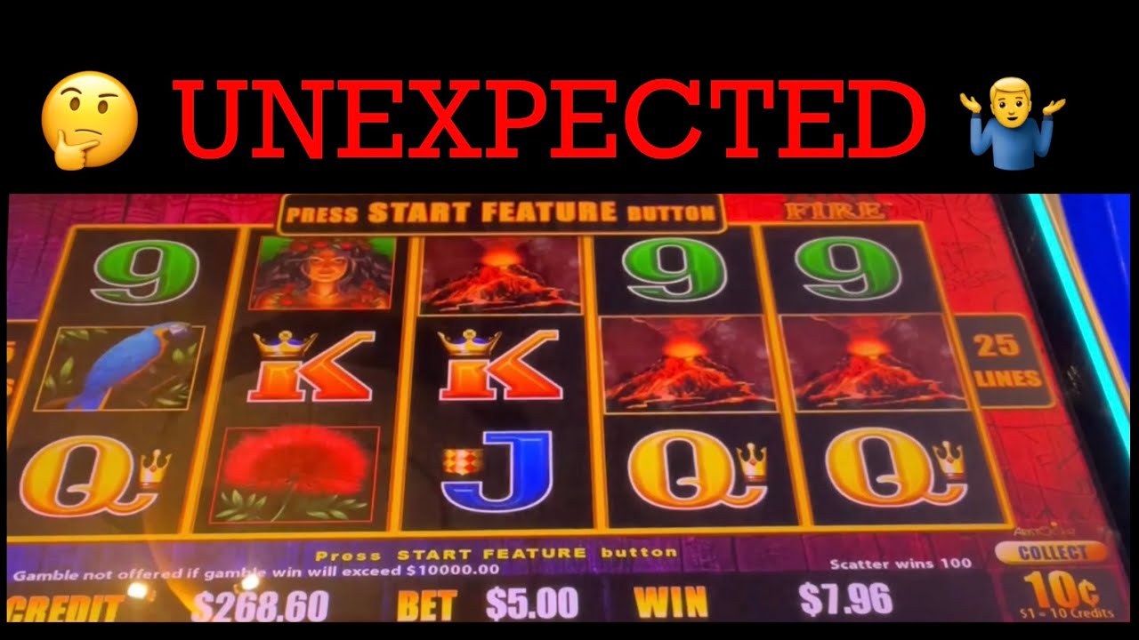 🤔 UNEXPECTED 🤷&zwj;♂️ TIKI FIRE LIGHTNING LINK SLOT MACHINE 🎰 POKIE WINS