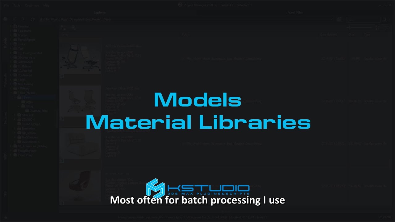 Batch Relink 3Ds Max Scenes/Materials