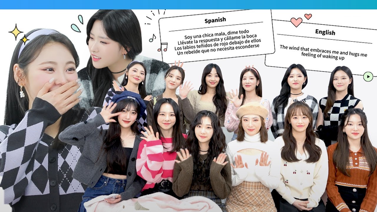 [ENG SUB] LOONA Plays “Lost in Translation” With Their Lyrics