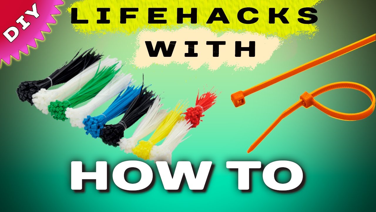 6 Genius Cable Tie Hacks to Revolutionize Your DIY