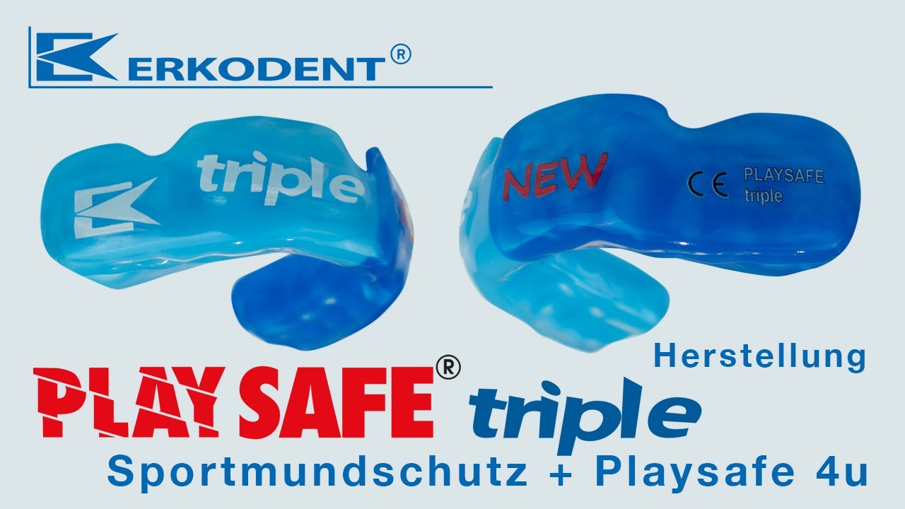 Playsafe triple Sportmundschutz