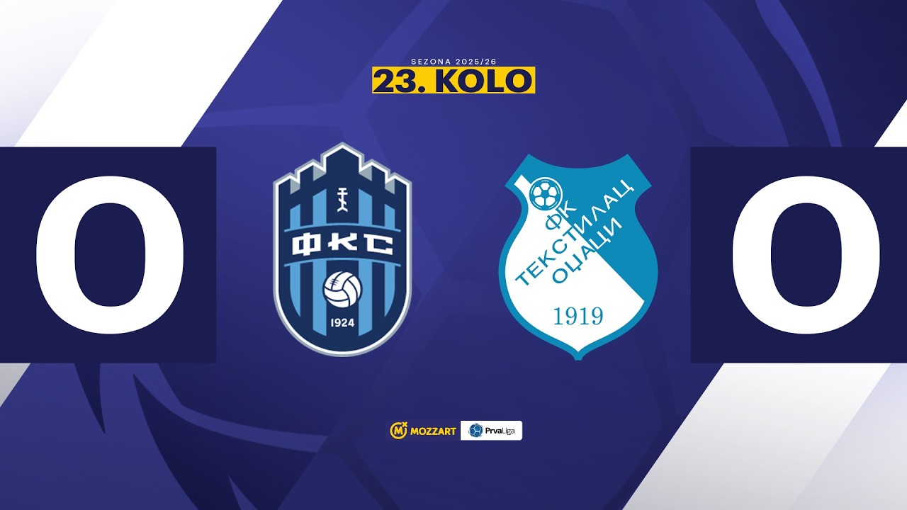 MBPLS 2025/26 - 23.Kolo: SMEDEREVO 1924 – TEKSTILAC 0:0