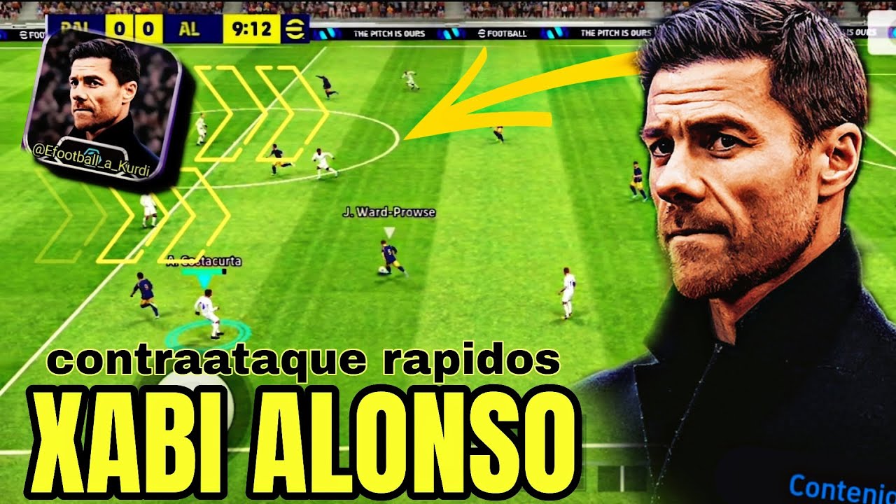 Así funciona el nuevo XABI ALONSO a Contraataque RAPIDOS ✅️  Umilde Pes | #efootball2024 #efootball