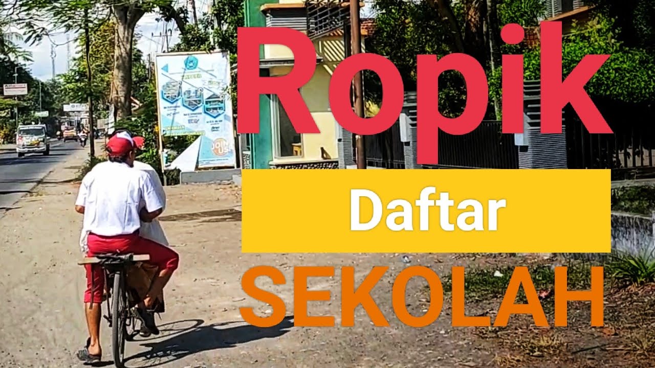 Ropik Daftar Sekolah di Madrasah Tsanawiyah Al-Ma'arif Wuluhan Jember