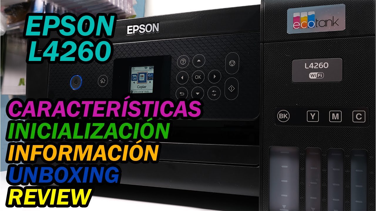 Принтер🖨️Epson L4260 ET-2850 ET-2851 ET-2856 | Инициализация | Распаковка📦| Обзор | Информация