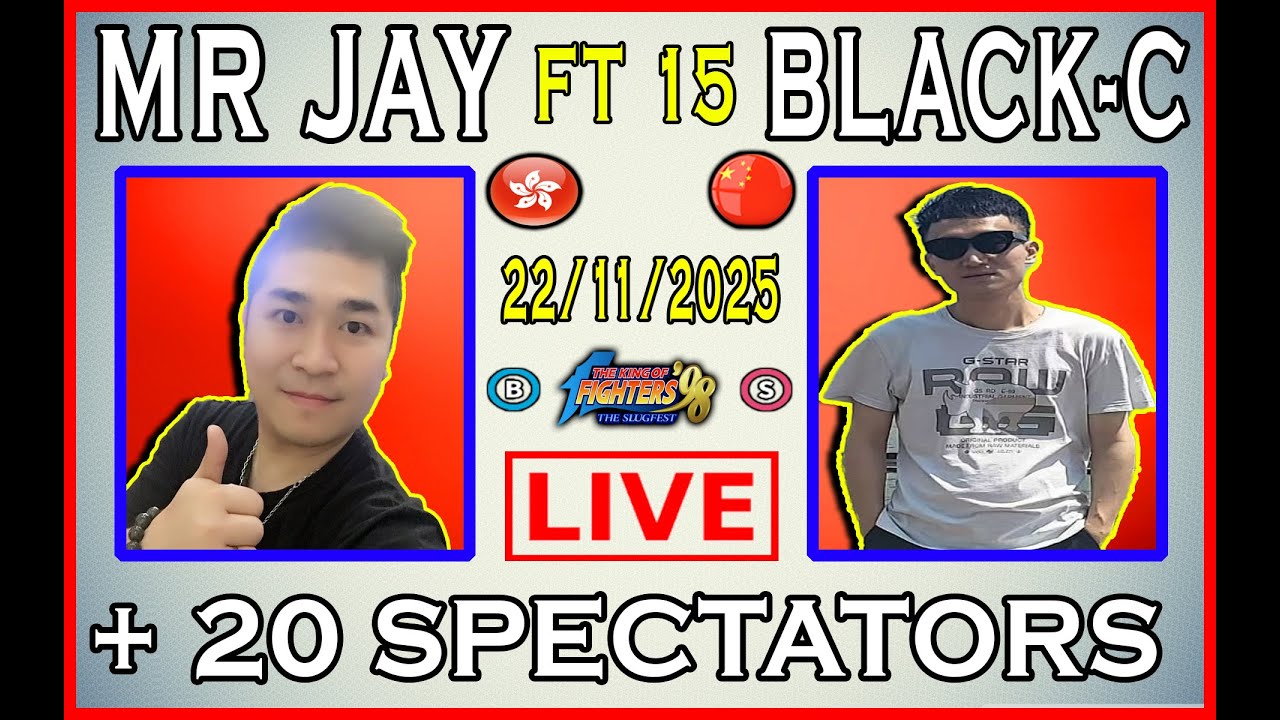 Mr Jay VS Black-C 🏆 FT 15 💋 Main Teams + Mixed Characters 🏆 22-11-2025 💋 Live Match 😲