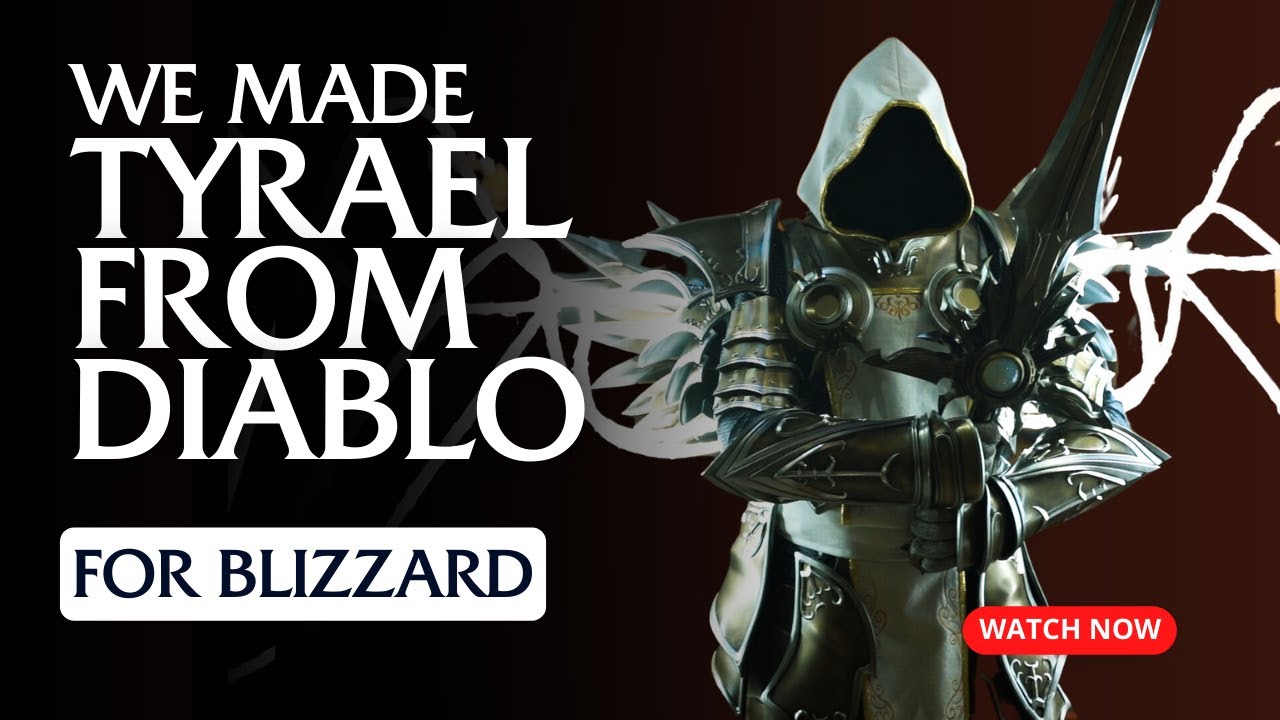 We made a Tyrael cosplay!