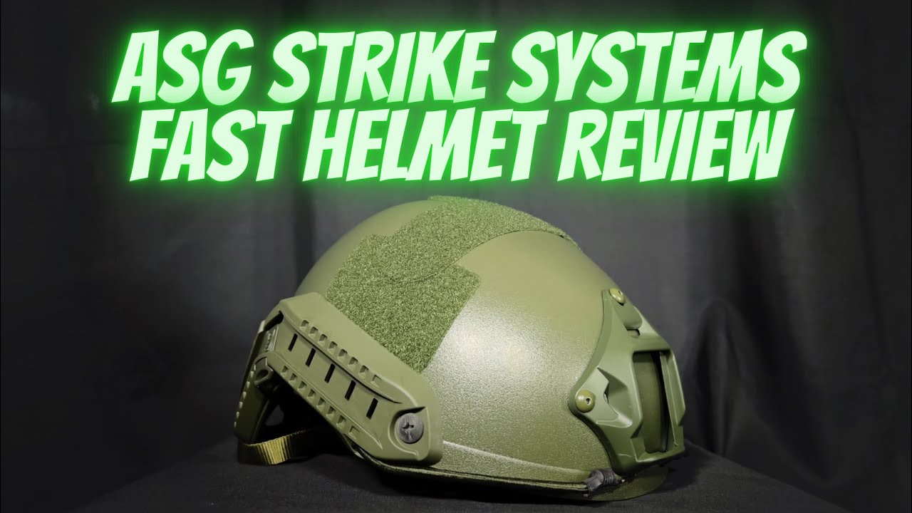 ASG STRIKE SYSTEMS FAST HELMET REVIEW