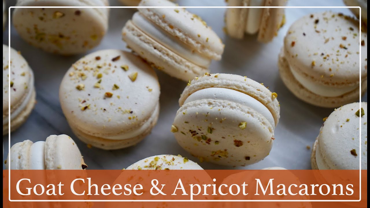 Goat Cheese + Apricot Macarons | Sweet and Savory Macaron Experiment | Recipes Included!