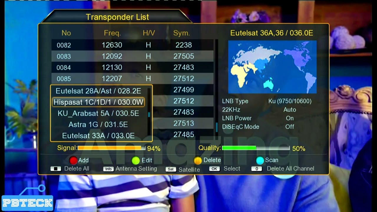 💎 How To Scan DSTV FTA TV Channels On Qsat Decoder | Pbteck