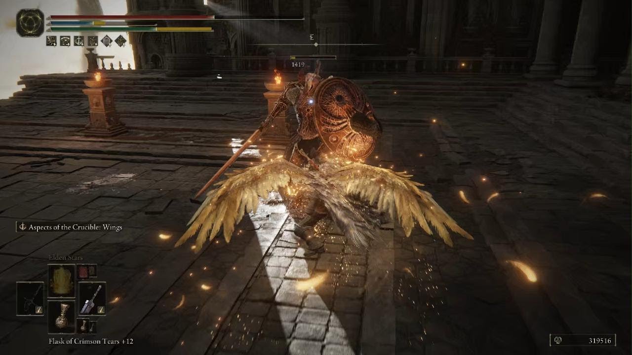 Farum Azula Items Exploration & Death's. Crucible Knight. Iron Fist Alexander's Duel.