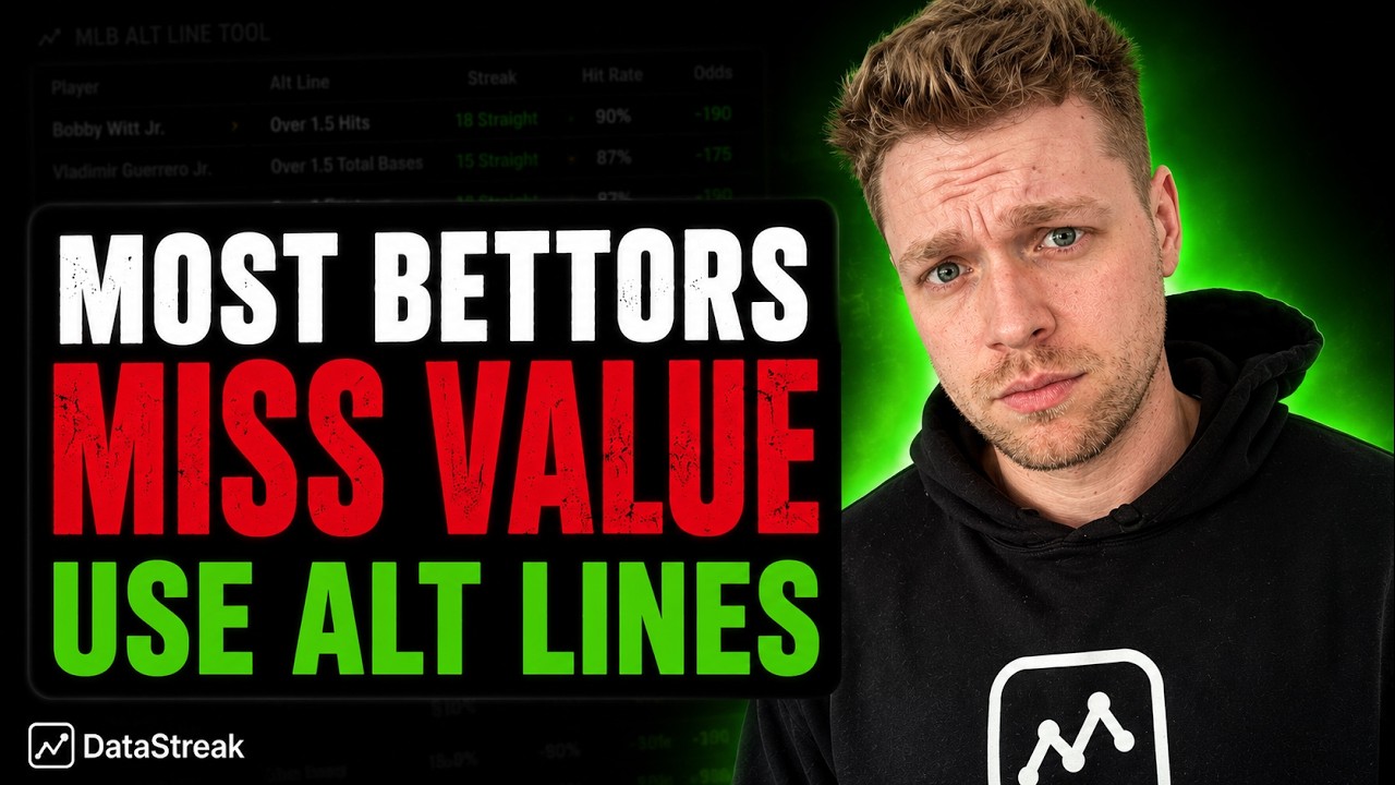 I Use This MLB Alt Line Tool to Find Value Most Bettors Miss