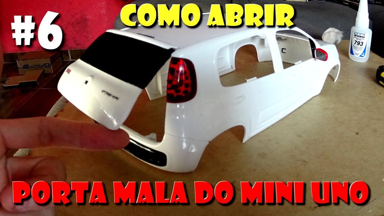 Como abrir tampa traseira do Mini uno projeto iniciantes #6