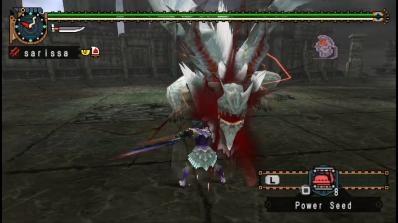 【MHFU】HR9 DLC White Fatalis【Dual Swords】12:56